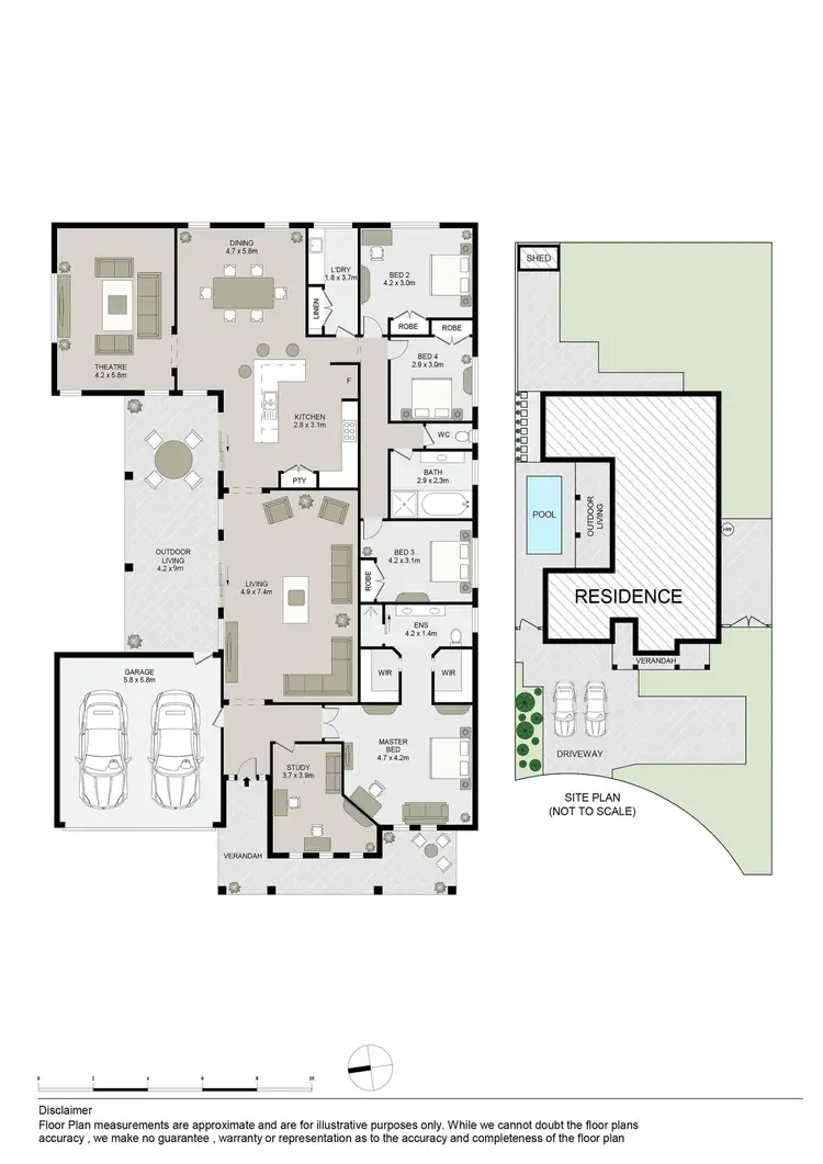 Floorplan of Homely house listing, 35 Amelia Grove, Pitt Town NSW 2756