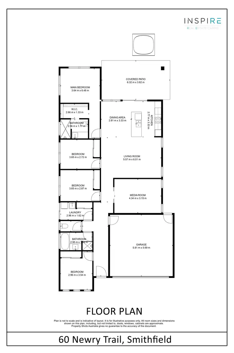 Floorplan of Homely house listing, 60 Newry Trail, Smithfield QLD 4878