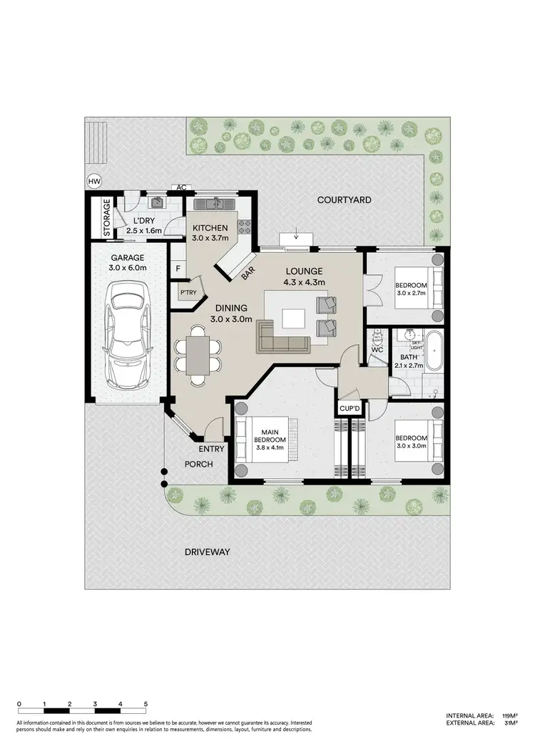 Floorplan of Homely unit listing, 5/30 Lawson Street, Mudgee NSW 2850