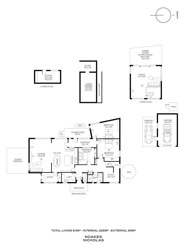 Floorplan of Homely house listing, 3 Culley Avenue, Belair SA 5052