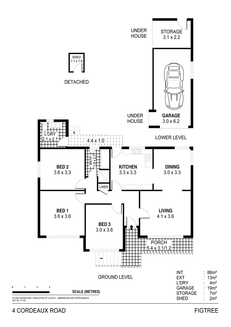 Floorplan of Homely house listing, 4 Cordeaux Road, Figtree NSW 2525
