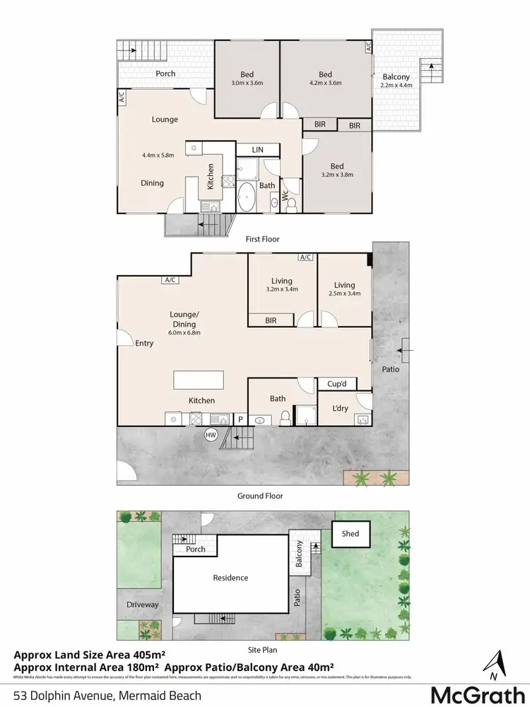 Floorplan of Homely house listing, 53 Dolphin Avenue, Mermaid Beach QLD 4218