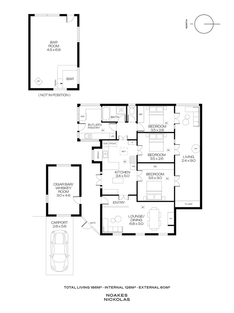 Floorplan of Homely house listing, 16 Breckenridge Drive, Reynella SA 5161