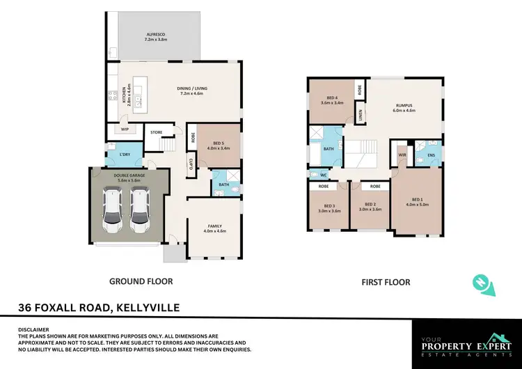 Floorplan of Homely house listing, 36 Foxall Road, North Kellyville NSW 2155
