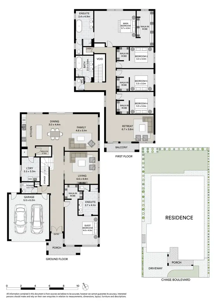 Floorplan of Homely house listing, 67 Chase Boulevard, Alfredton VIC 3350