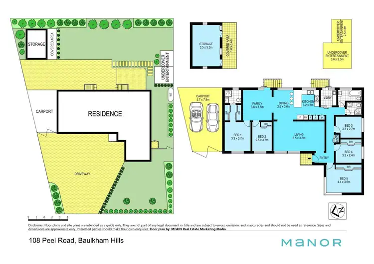 Floorplan of Homely house listing, 108 Peel Road, Baulkham Hills NSW 2153