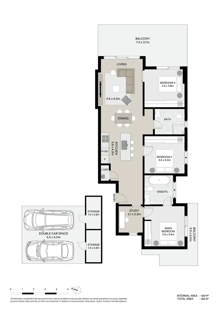 Floorplan of Homely apartment listing, 25/25-27A Wongala Crescent, Beecroft NSW 2119