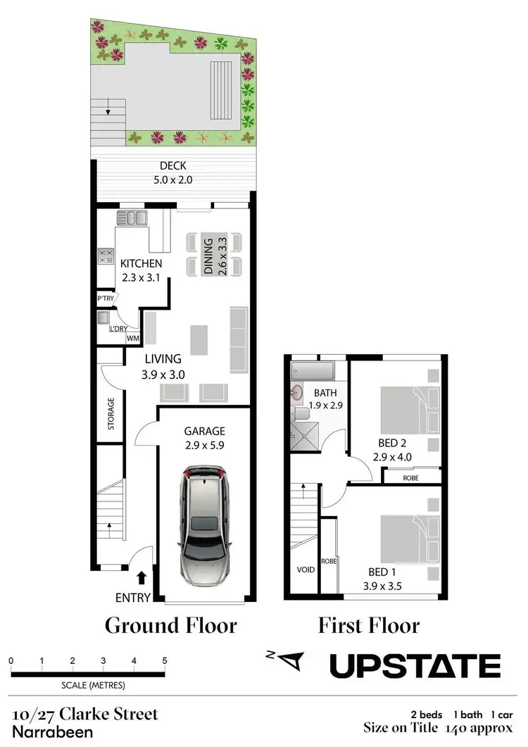 Floorplan of Homely townhouse listing, 10/27 Clarke Street, Narrabeen NSW 2101