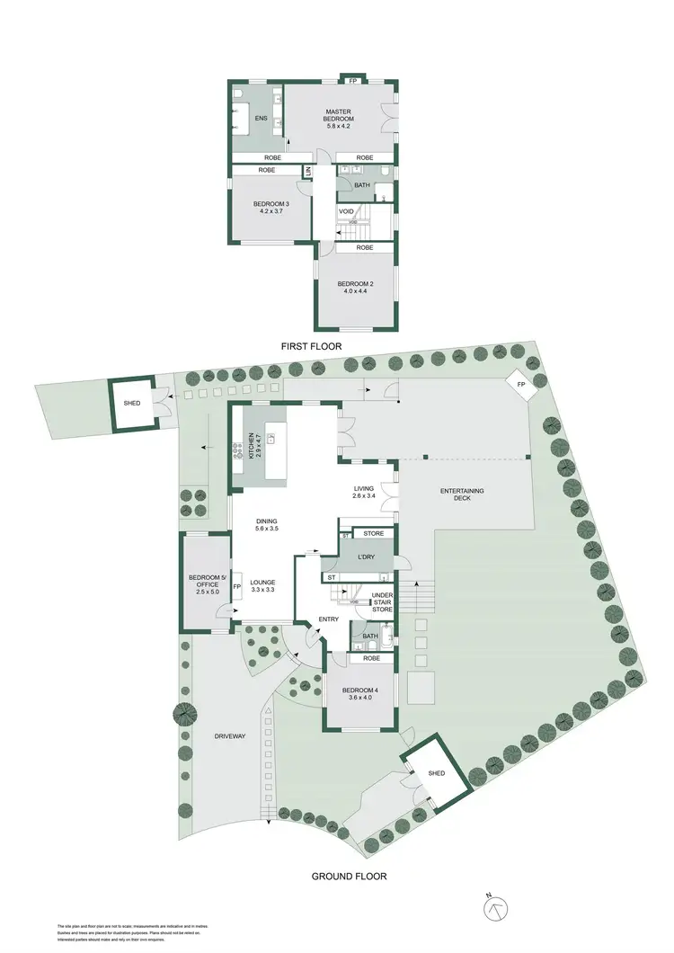 Floorplan of Homely house listing, 5 Florence Court, North Balgowlah NSW 2093