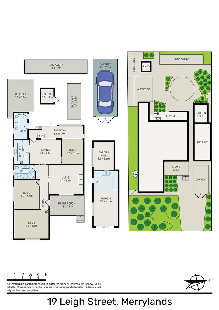 Floorplan of Homely house listing, 19 Leigh Street, Merrylands NSW 2160