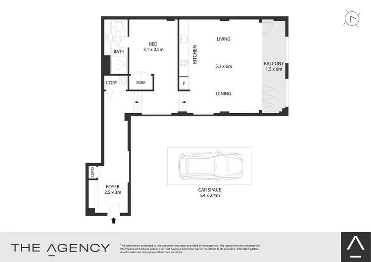 Floorplan of Homely apartment listing, 43/10-14 Terry Road, Dulwich Hill NSW 2203