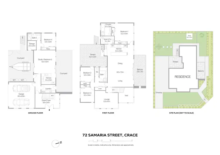 Floorplan of Homely house listing, 72 Samaria Street, Crace ACT 2911