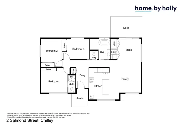 Floorplan of Homely house listing, 2 Salmond Street, Chifley ACT 2606