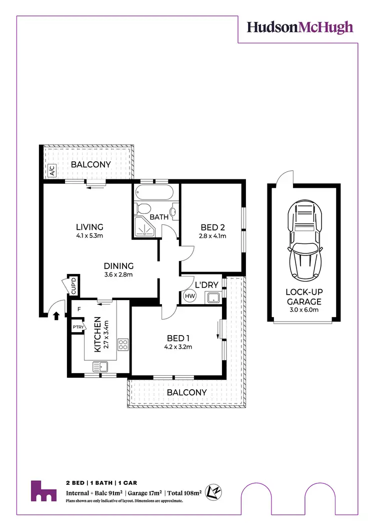 Floorplan of Homely apartment listing, 3/65-67 Kensington Road, Summer Hill NSW 2130