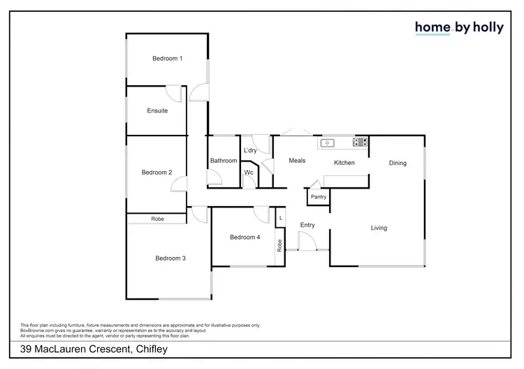Floorplan of Homely house listing, 39 Maclaurin Crescent, Chifley ACT 2606
