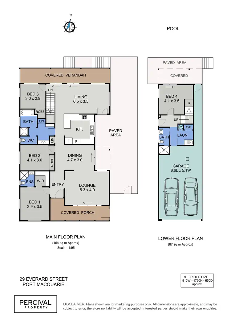 Floorplan of Homely house listing, 29 Everard Street, Port Macquarie NSW 2444