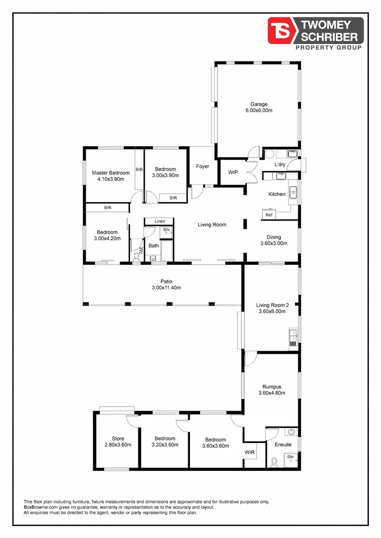 Floorplan of Homely house listing, 114 Jensen Street, Edge Hill QLD 4870
