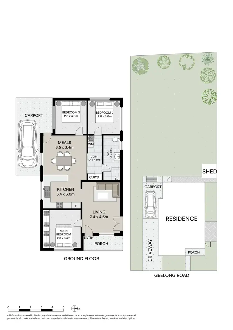 Floorplan of Homely house listing, 1332 Geelong Road, Mount Clear VIC 3350