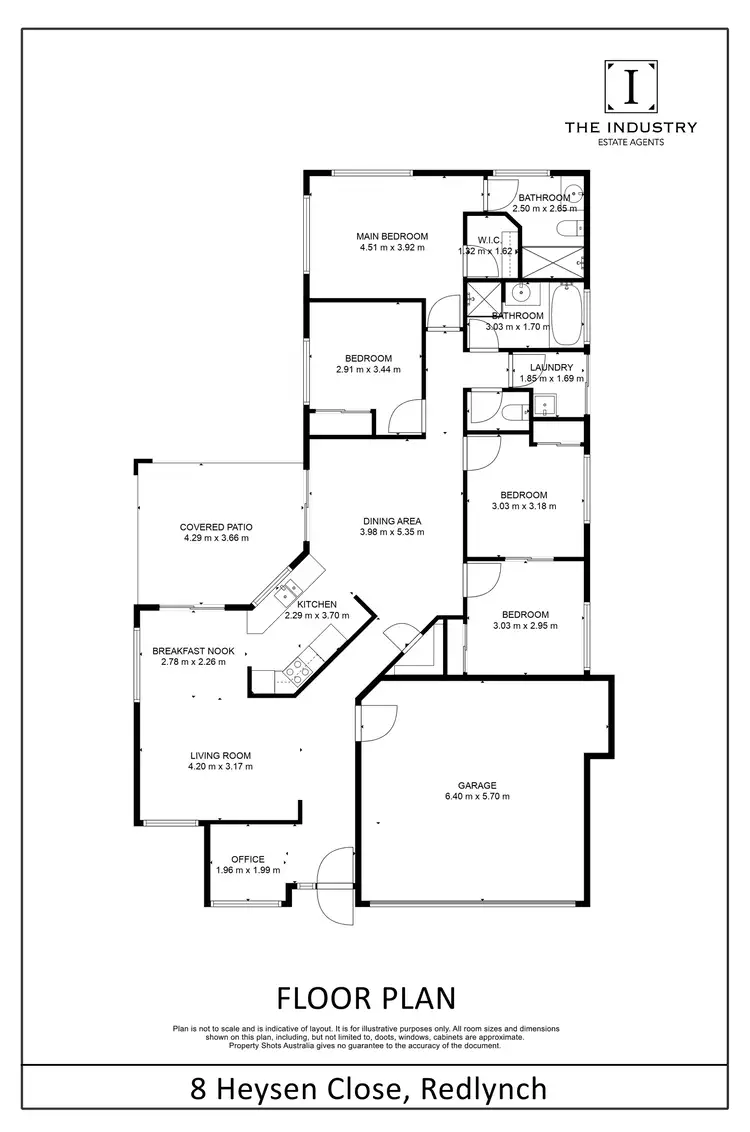 Floorplan of Homely house listing, 8 Heysen Close, Redlynch QLD 4870