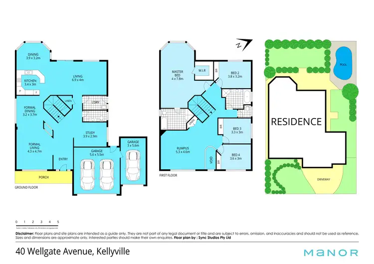 Floorplan of Homely house listing, 40 Wellgate Avenue, North Kellyville NSW 2155