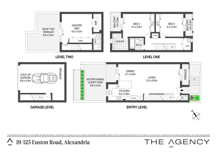 Floorplan of Homely apartment listing, 19/125 Euston Road, Alexandria NSW 2015