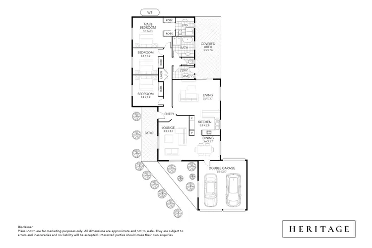 Floorplan of Homely house listing, 13 Vulcan Place, Hamlyn Terrace NSW 2259