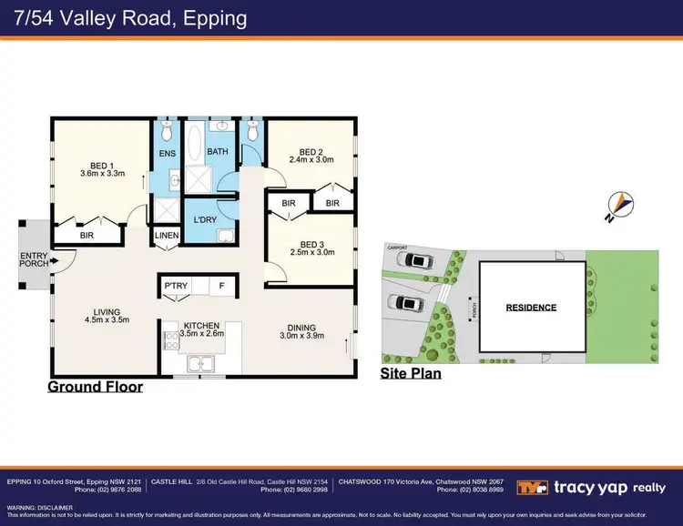 Floorplan of Homely villa listing, 7/54 Valley Road, Epping NSW 2121