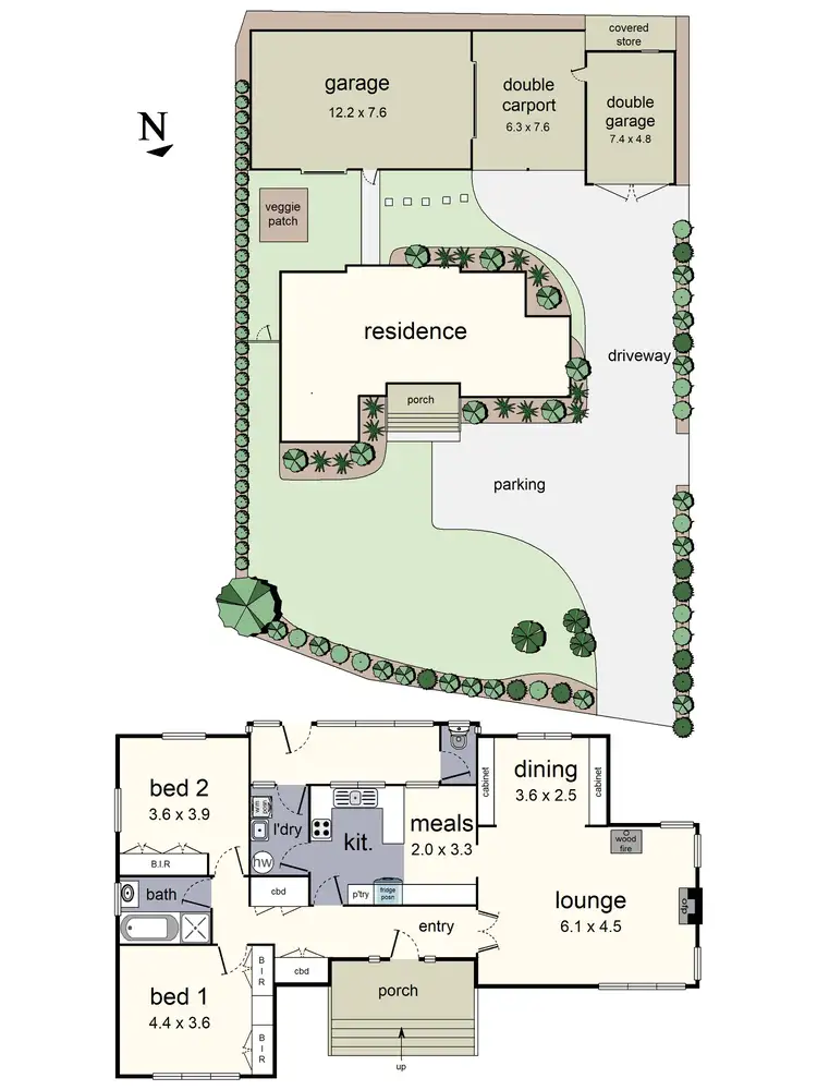 Floorplan of Homely house listing, 328 Warburton Highway, Wandin North VIC 3139
