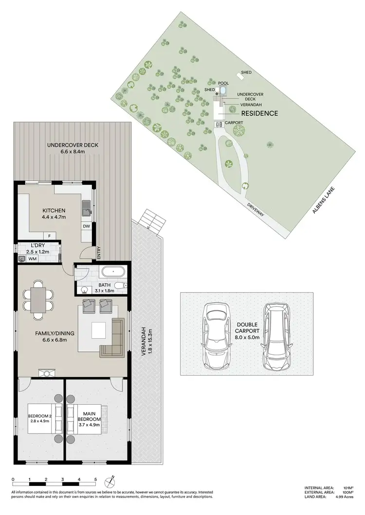Floorplan of Homely house listing, 22 Albens Lane, Mudgee NSW 2850