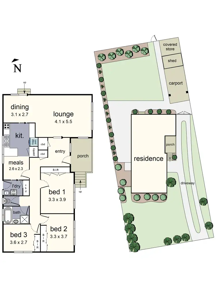 Floorplan of Homely house listing, 39 Berkley Road, Ringwood VIC 3134
