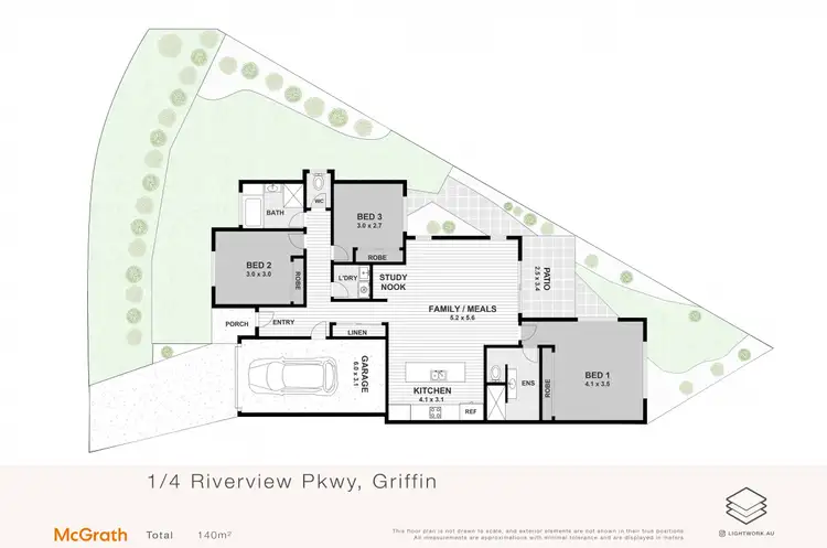 Floorplan of Homely villa listing, 1/4 Riverview Parkway, Griffin QLD 4503