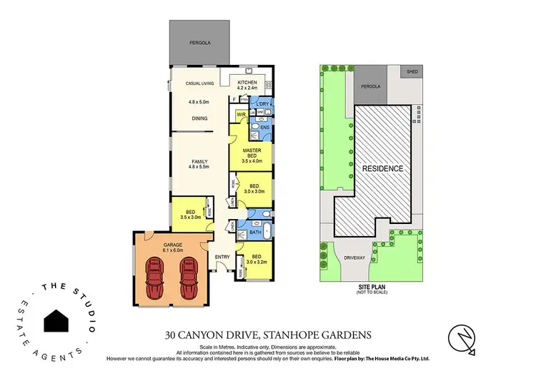 Floorplan of Homely house listing, 30 Canyon Drive, Stanhope Gardens NSW 2768