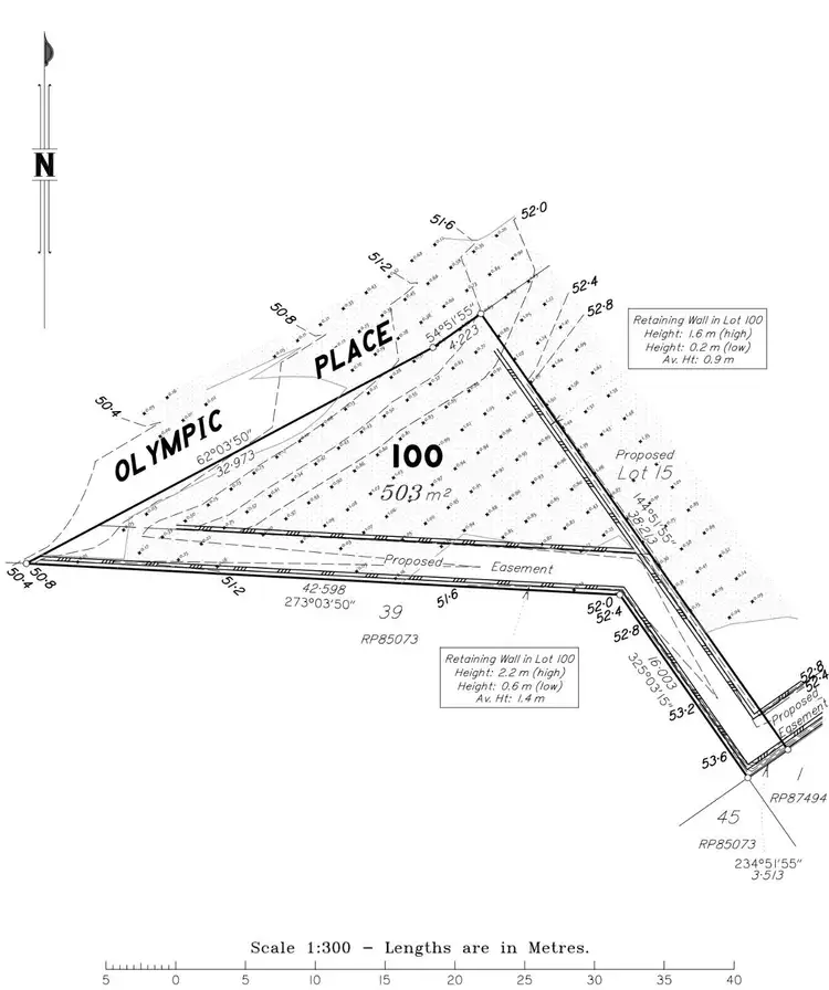 Floorplan of Homely land listing, LOT 100, 5 Digby Street, Holland Park QLD 4121