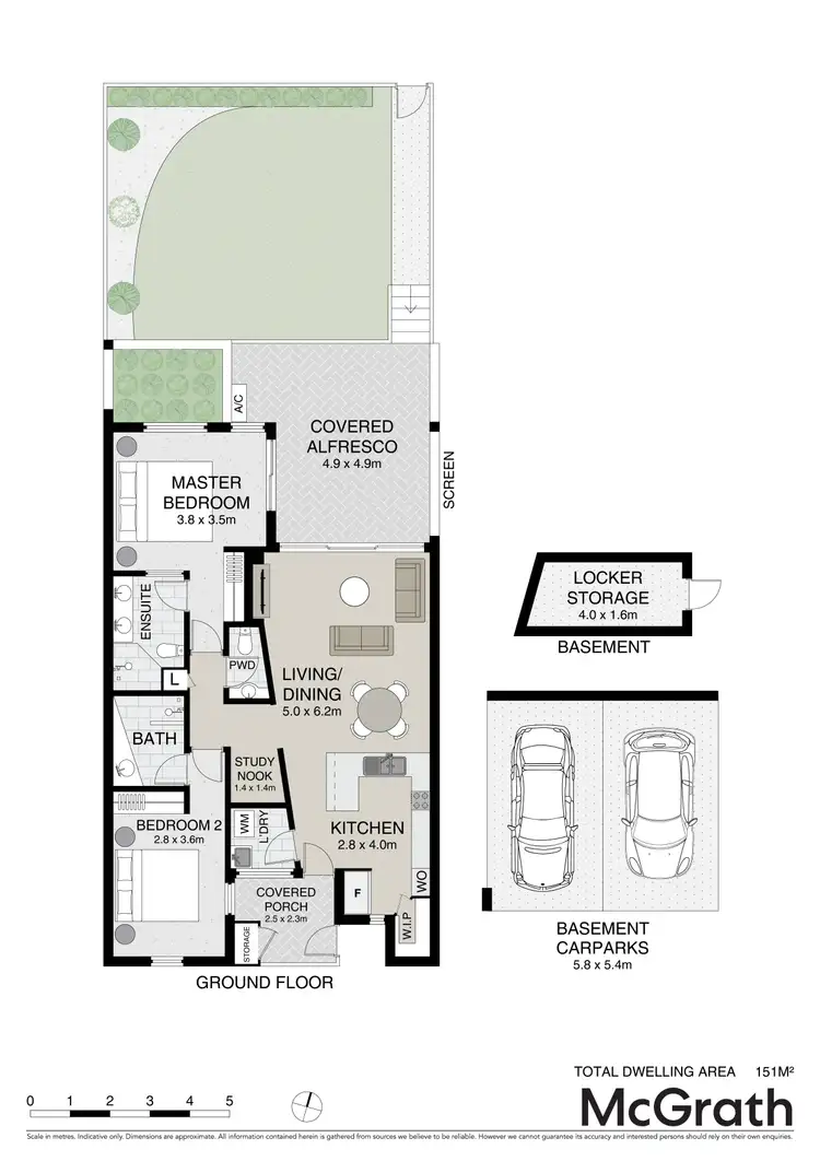 Floorplan of Homely apartment listing, 5/51 Grand Parade, Kawana Island QLD 4575