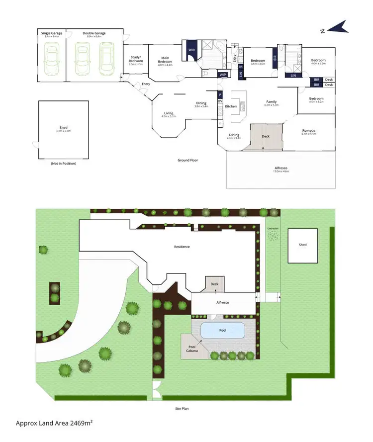 Floorplan of Homely house listing, 7 The Strand, Frankston South VIC 3199