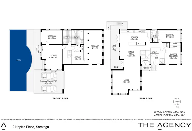 Floorplan of Homely house listing, 2 Hopkin Place, Saratoga NSW 2251