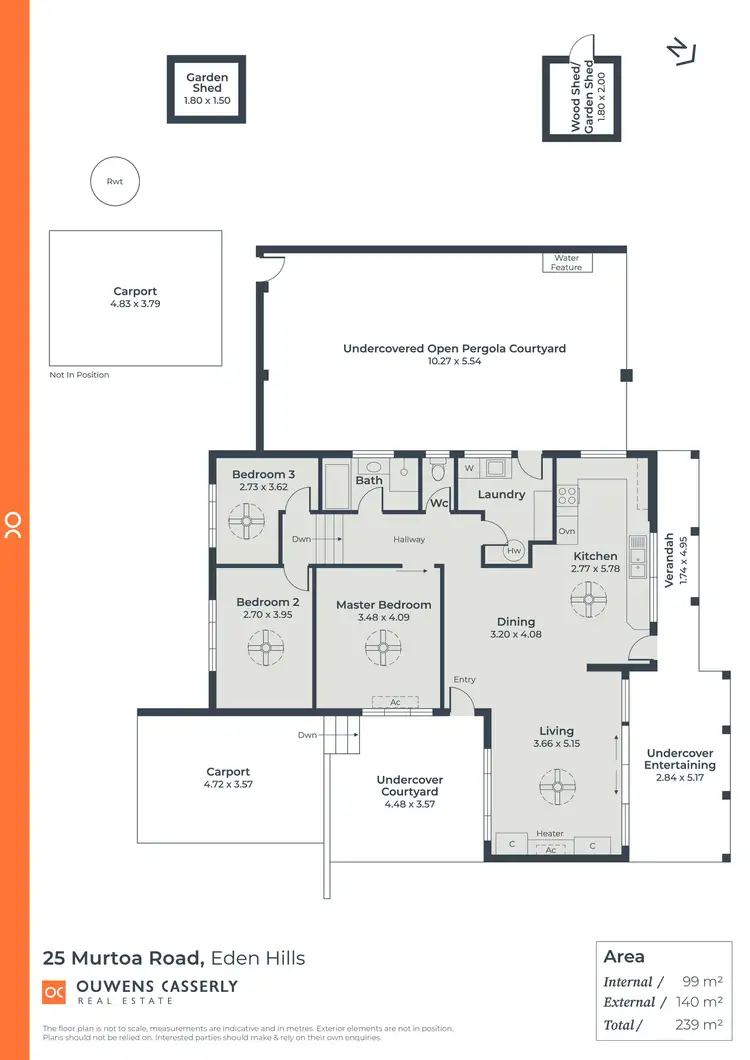 Floorplan of Homely house listing, 25 Murtoa Road, Eden Hills SA 5050