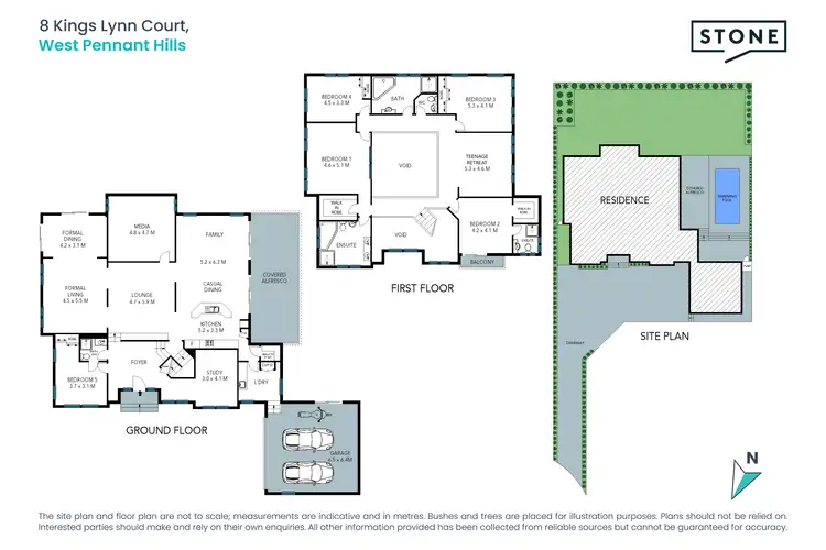 Floorplan of Homely house listing, 8 Kings Lynn Court, West Pennant Hills NSW 2125