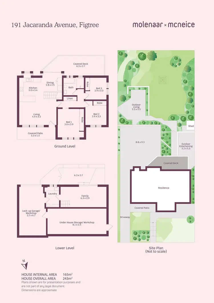 Floorplan of Homely house listing, 191 Jacaranda Avenue, Figtree NSW 2525