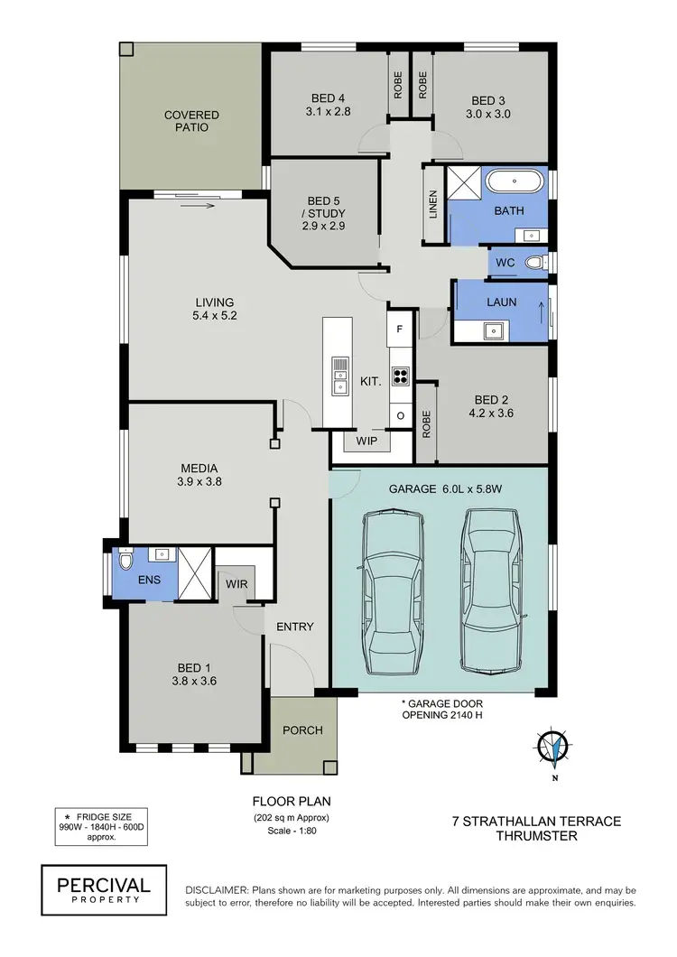 Floorplan of Homely house listing, 7 Strathallan Terrace, Thrumster NSW 2444