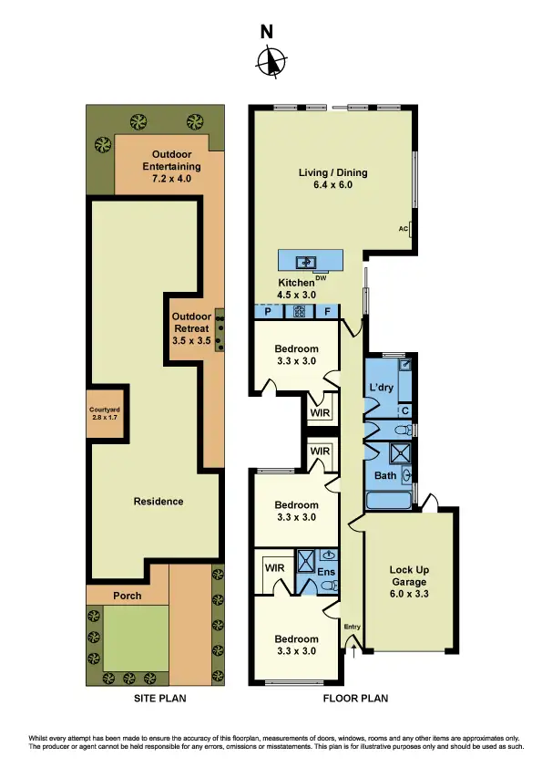 Floorplan of Homely house listing, 95A Hertford Road, Sunshine VIC 3020