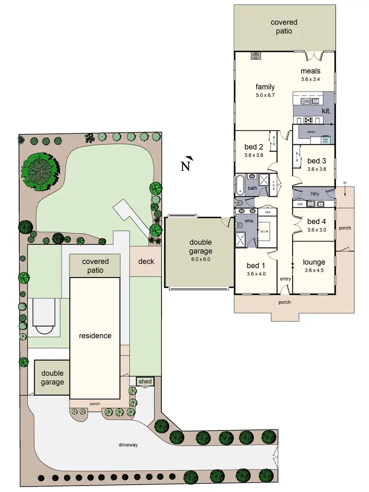 Floorplan of Homely house listing, 26B Bell Street, Seville VIC 3139