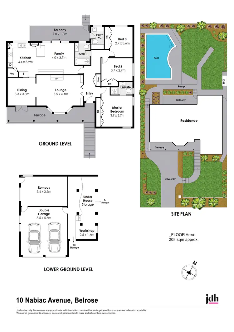 Floorplan of Homely house listing, 10 Nabiac Avenue, Belrose NSW 2085