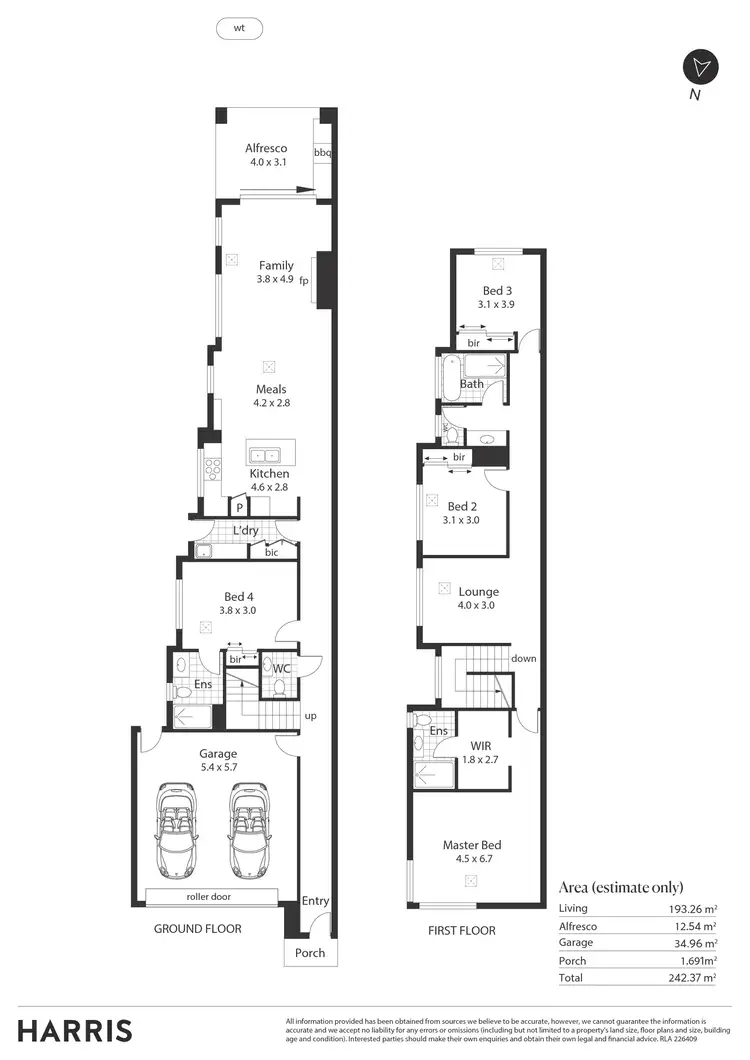 Floorplan of Homely house listing, 10b Albion Terrace, Campbelltown SA 5074