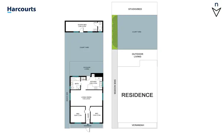 Floorplan of Homely house listing, 14 Robertson Street, Carrington NSW 2294