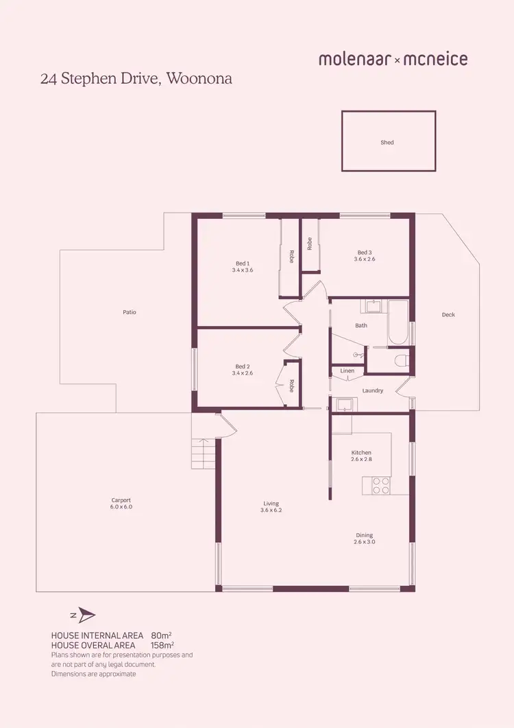 Floorplan of Homely house listing, 24 Stephen Drive, Woonona NSW 2517