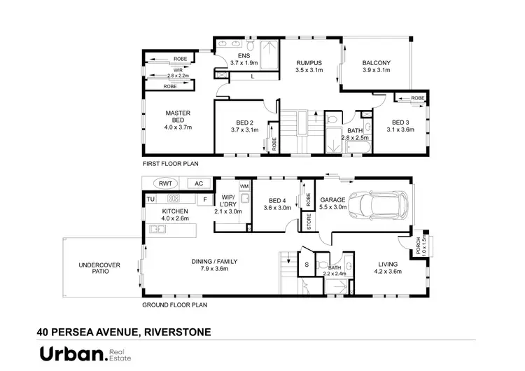 Floorplan of Homely house listing, 40 Persea Avenue, Riverstone NSW 2765