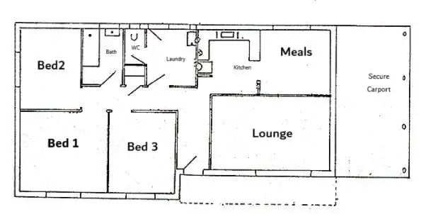 Floorplan of Homely house listing, 4 Moat Street, Mandurah WA 6210