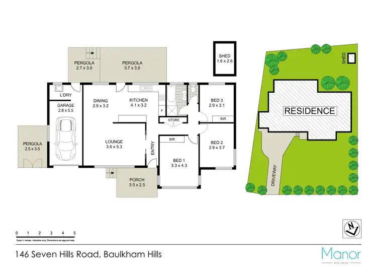 Floorplan of Homely house listing, 146 Seven Hills Road, Baulkham Hills NSW 2153