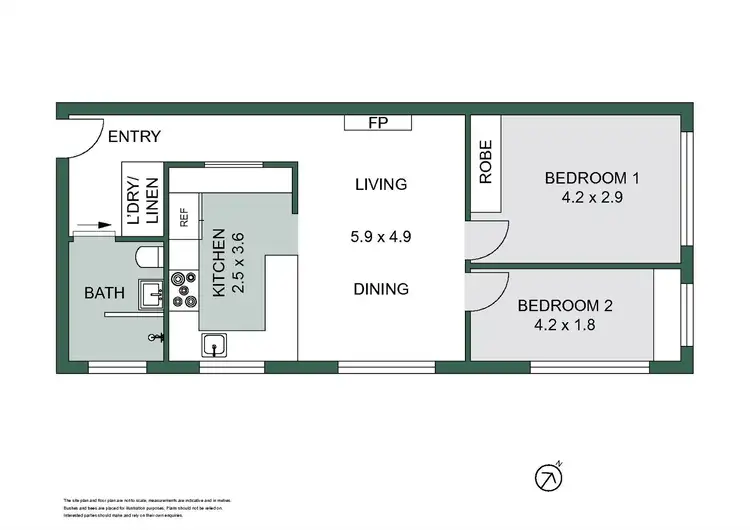 Floorplan of Homely apartment listing, 6/13 Osborne Road, Manly NSW 2095